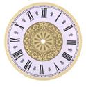 Picture of CLOCKFACE - ROMAN (Round 10cm diam)