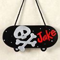 Picture of SKATER SKULL PLAQUE