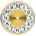 Picture of CLOCKFACE - ARABIC (Round 15.5cm diam)