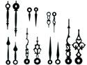 Picture of CLOCK HANDS  Black Assorted