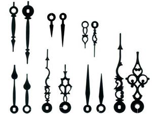 Picture of CLOCK HANDS  Black Assorted